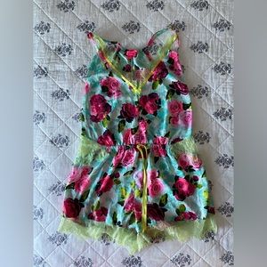NWT Betsey Johnson romper